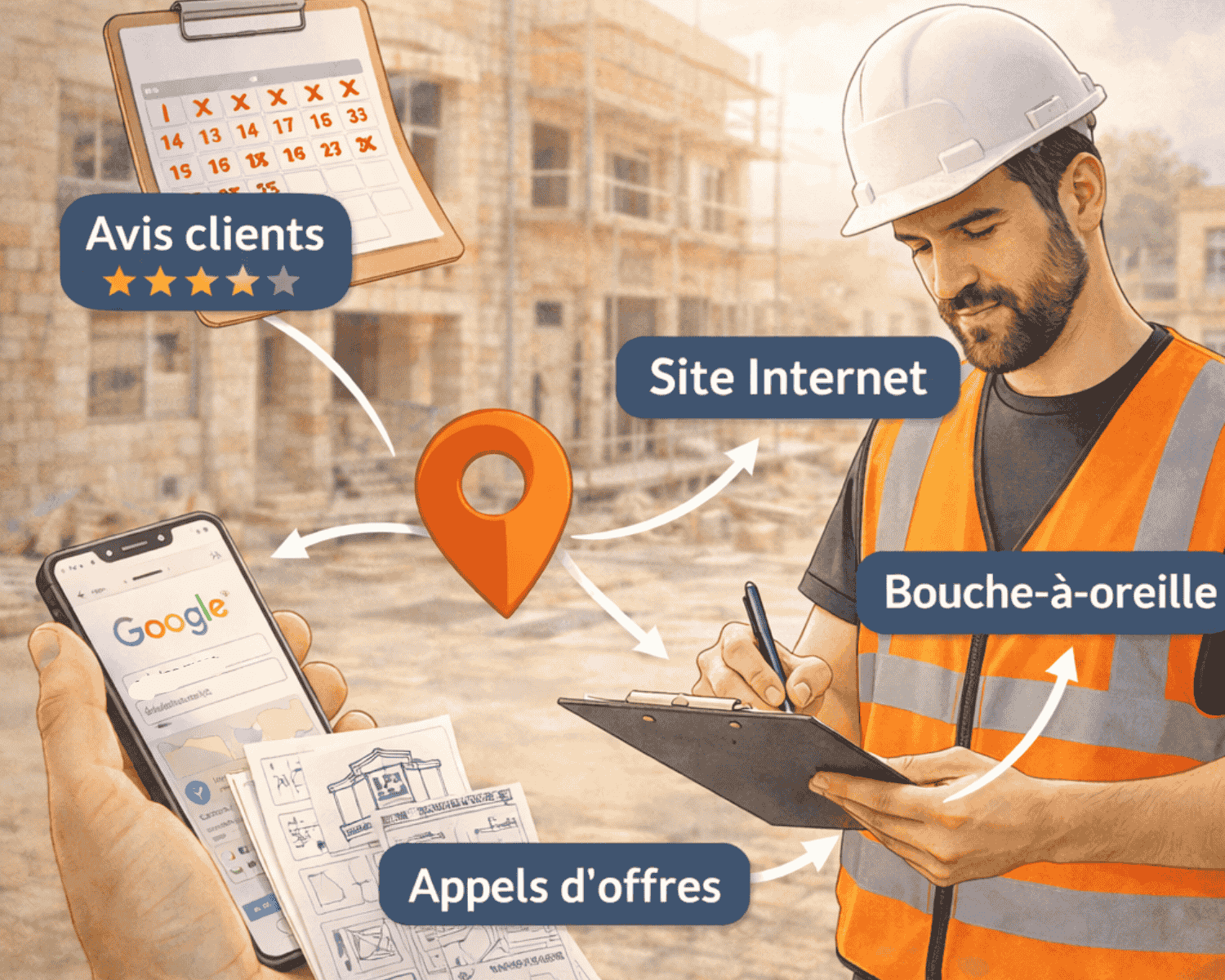 Artisan du bâtiment : comment trouver des chantiers rapidement autour de chez vous ?