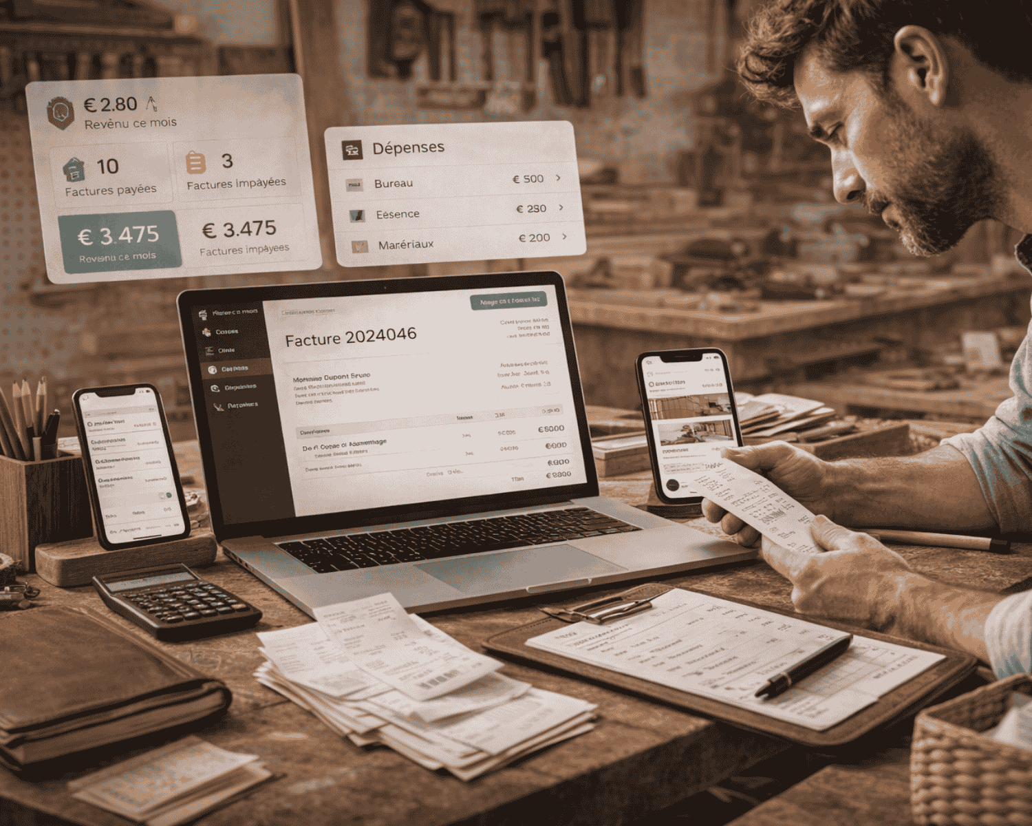 Artisan indépendant : comment gérer sa comptabilité et sa facturation facilement ?