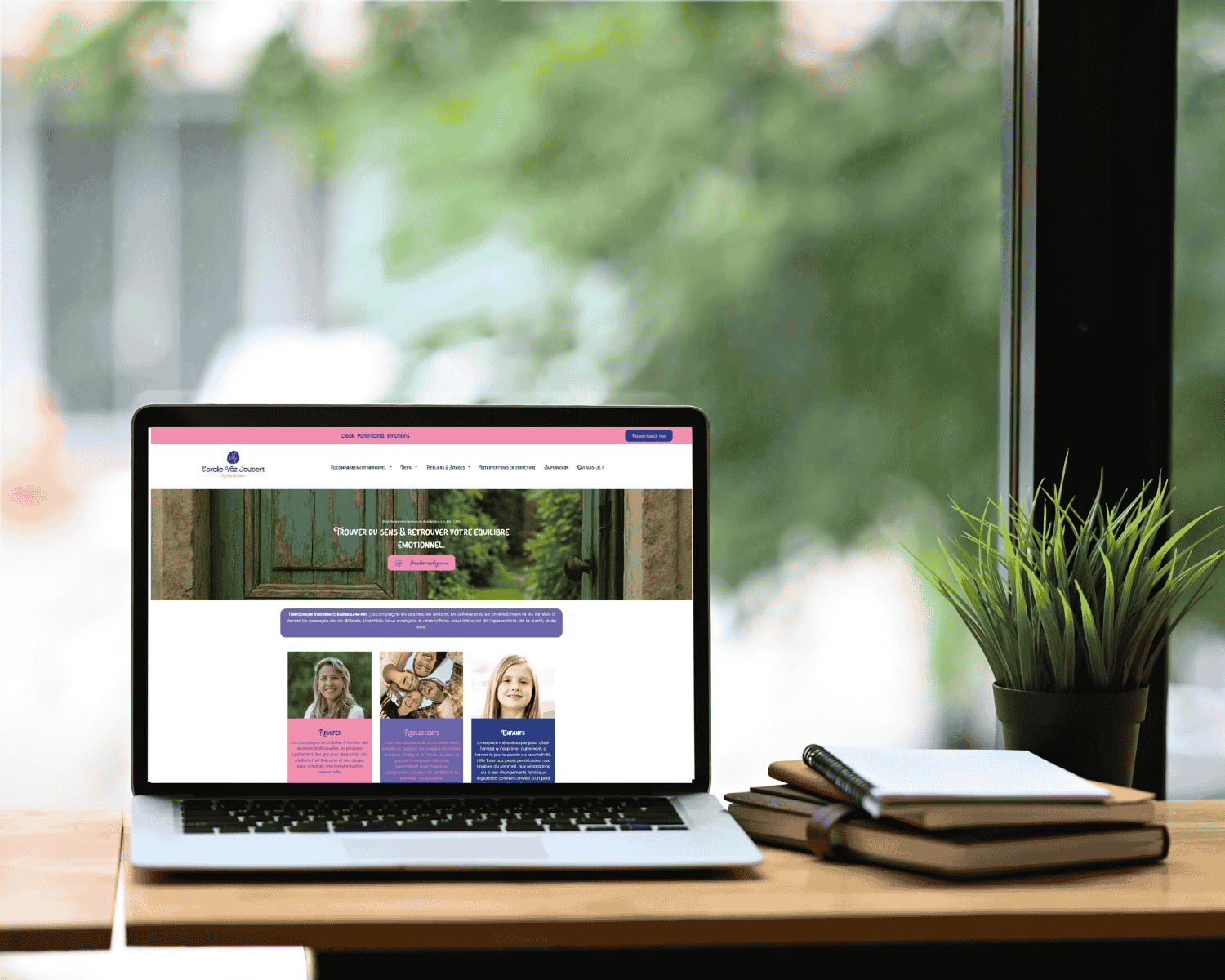 Refonte d'un site WordPress pour une psychopraticienne