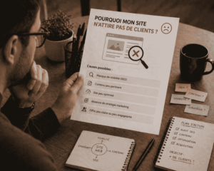 Pourquoi votre site internet n'attire pas de client et comment y remédier !